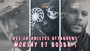 Des satanistes s'en prennent à Morsay et Booba.